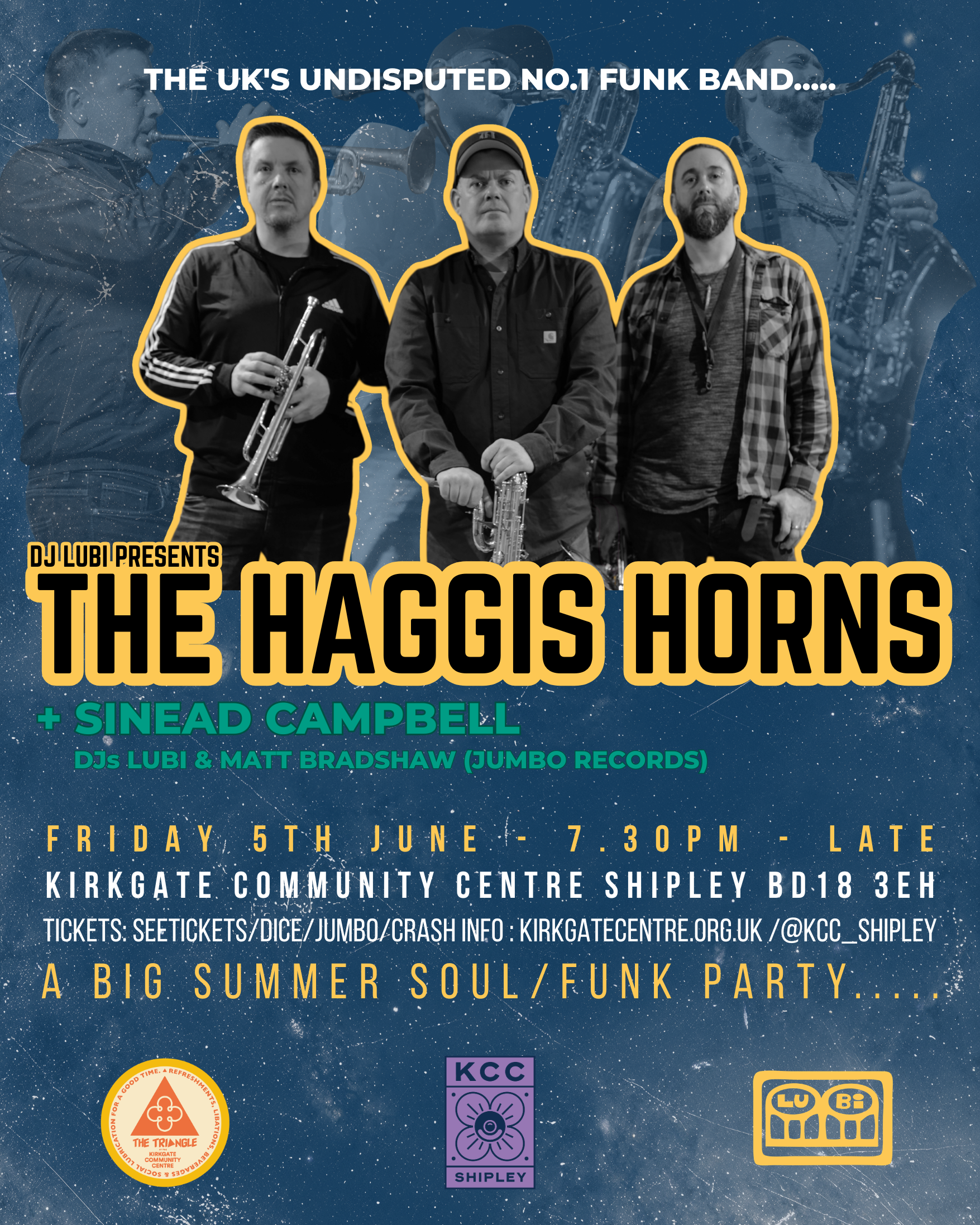 New show – 5th June – Kirkgate Community Centre – Shipley